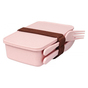 Bamberg bambusfiber madkasse - Rosa