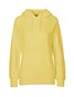 NEUTRAL Hoodie, Dame,  100% Økologisk Fairtrade Bomuld - Lyse Gul