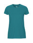 NEUTRAL Fit Dame T-shirt, 100% Økologisk Fairtrade Bomuld - Petrol