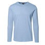 ID Interlock T-shirt - Langærmet - Lyseblå