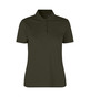 ID Økologisk poloshirt, dame - Oliven