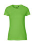 NEUTRAL Fit Dame T-shirt, 100% Økologisk Fairtrade Bomuld - Lime
