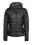 TEE JAYS Hood Aspen Crossover, dame - Sort