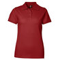 ID Piqué Poloshirt Stretch Dame - Rød