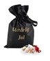 Stofpose med Julemix, 1000 g. - Sort