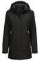TEE JAYS All Weather Parka, dame - Sort