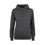 CLIQUE Premium OC Hoody Dame - Øko Bomuld - Mørkegrå