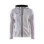 CRAFT ADV Unify FZ Hættetrøje, Herre - rPet - Lysegrå