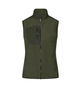 ID Bonded fleecevest, Dame - Oliven
