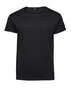 TEE JAYS Roll-up T-shirt - Økologisk, herre - Sort