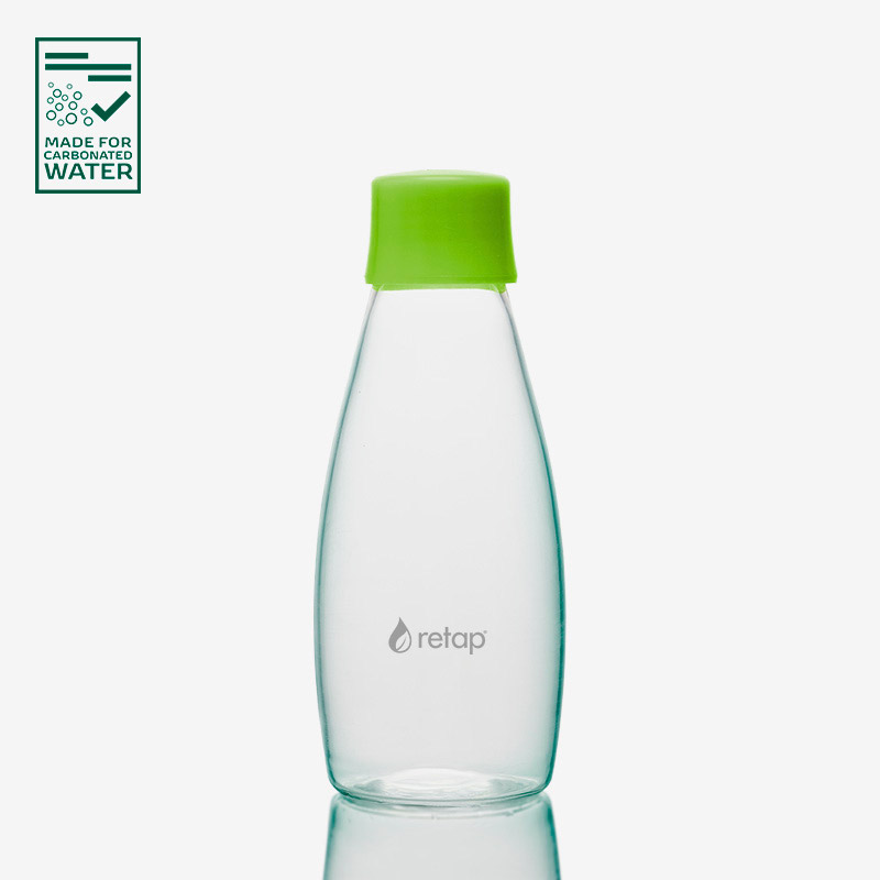 RETAP Glasflaske 05 - med skruelåg - Lime