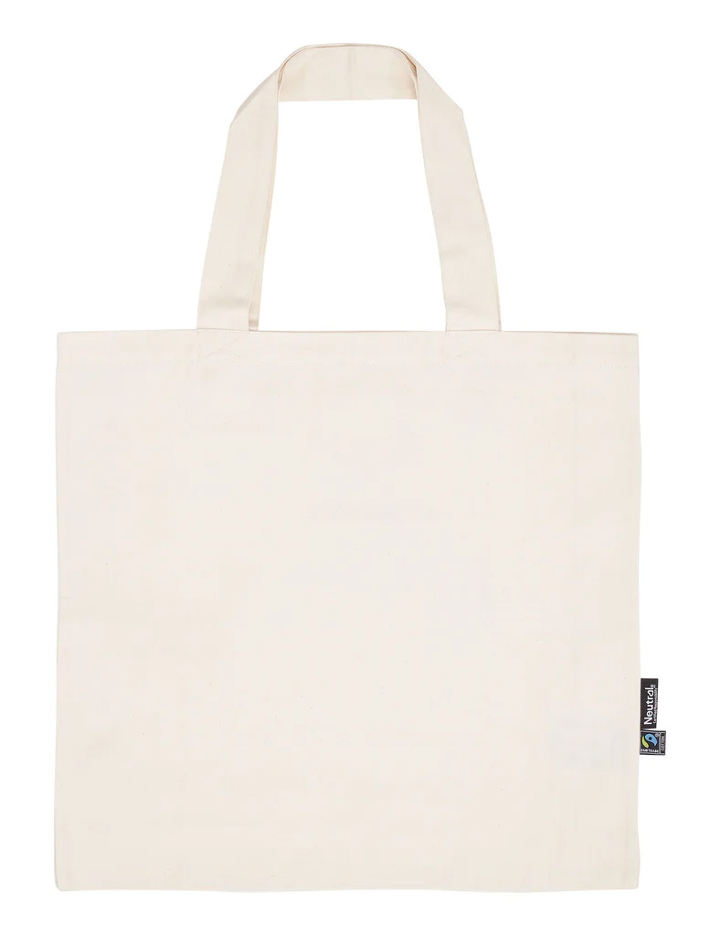 NEUTRAL Twill Shopping Bag - 100% Økologisk Fairtrade Bomuld - Natur