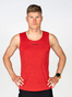 FUSION C3 Singlet, Herre - Rød