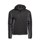 Hooded Letvægt Performance Softshell - Black / Dark grey