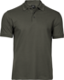 TEE JAYS Luxury Stretch Polo, Økologisk, herre - Mørkegrøn