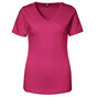 ID Interlock T-shirt Dame - V-hals - Pink