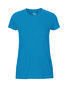NEUTRAL Fit Dame T-shirt, 100% Økologisk Fairtrade Bomuld - Turkis