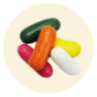 Pastilpose 10 gram - Lakridspinde
