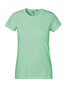 NEUTRAL Classic Dame T-shirt, 100% Økologisk Fairtrade Bomuld - Mint