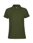 NEUTRAL Classic  Dame Polo, 100% Økologisk Fairtrade Bomuld - Militær