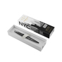 Parker Jotter SE Global Icons kuglepen (blå refill) - Krom