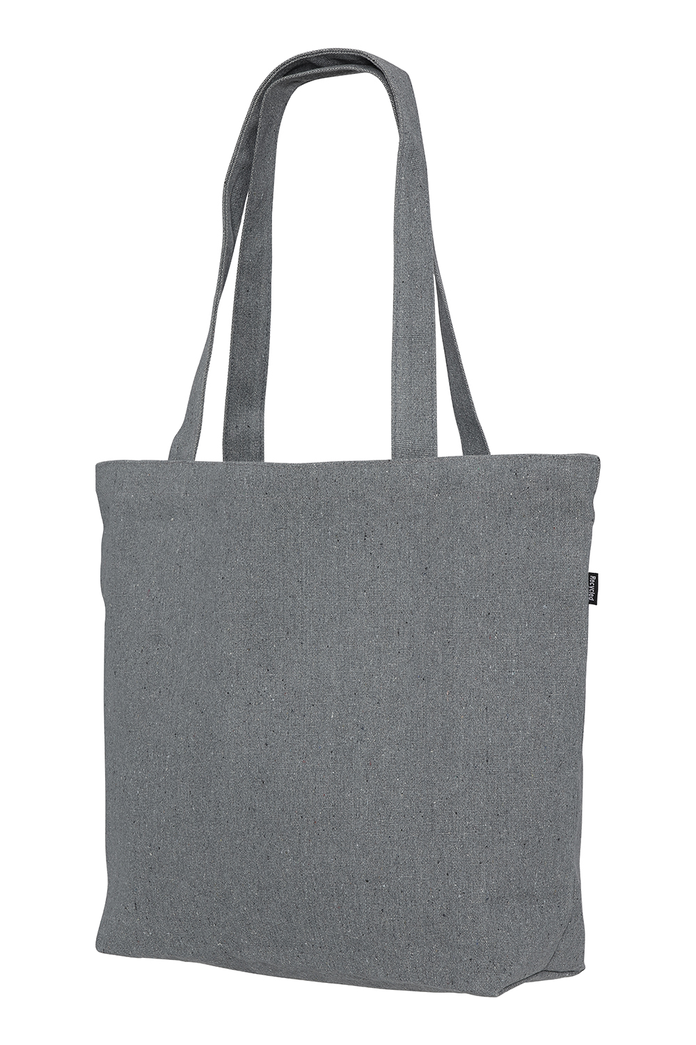 Mulepose med lang hank - Grå