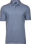 TEE JAYS Luxury Stretch Polo, Økologisk, herre - Lyseblå