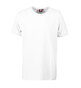 ID PRO wear CARE O-hals T-shirt, herre - RPET - Hvid