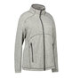 ID Zip Mix Melange Fleece, dame - Grå melange