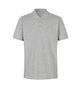 ID Økologisk poloshirt, herre - Grå melange