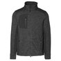 ID Strikfleece Cardigan - Grafit melange