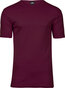 TEE JAYS Interlock T-shirt - Økologisk - Bordeaux Rød