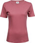 TEE JAYS Interlock t-shirt - Økologisk, dame - Rosa