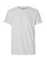 NEUTRAL Roll Up Sleeve T-shirt, 100% Økologisk Fairtrade Bomuld - Lysegrå