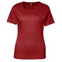 ID Interlock T-shirt Dame - Rød
