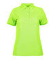 GEYSER Functional polo shirt, dame - Neon Grøn