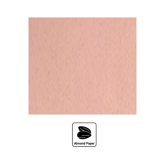 Organic Spirit Syede Hæfter A5 - Mandel