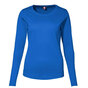 ID Interlock T-shirt Dame - Langærmet - Azur