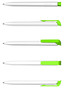 KLIO Trias Recycle Antibacterial - rPet - Lime