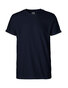 NEUTRAL Roll Up Sleeve T-shirt, 100% Økologisk Fairtrade Bomuld - Navy