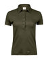 TEE JAYS Pima Cotton Polo, dame - Oliven