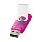 Rotate Translucent USB 2 GB - Pink
