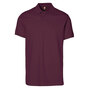 ID Piqué Poloshirt Stretch - Bordeaux Rød