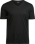 TEE JAYS luxury v-neck t-shirt - Sort