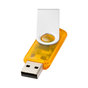 Rotate Translucent USB 2 GB - Orange