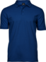 TEE JAYS Luxury Stretch Polo, Økologisk, herre - Kongeblå