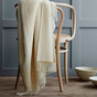 ELVANG Basket Plaid - genanvendt uld - Off White