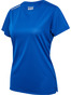 HUMMEL Løbe T-shirt, dame - 100% rPet - Blå