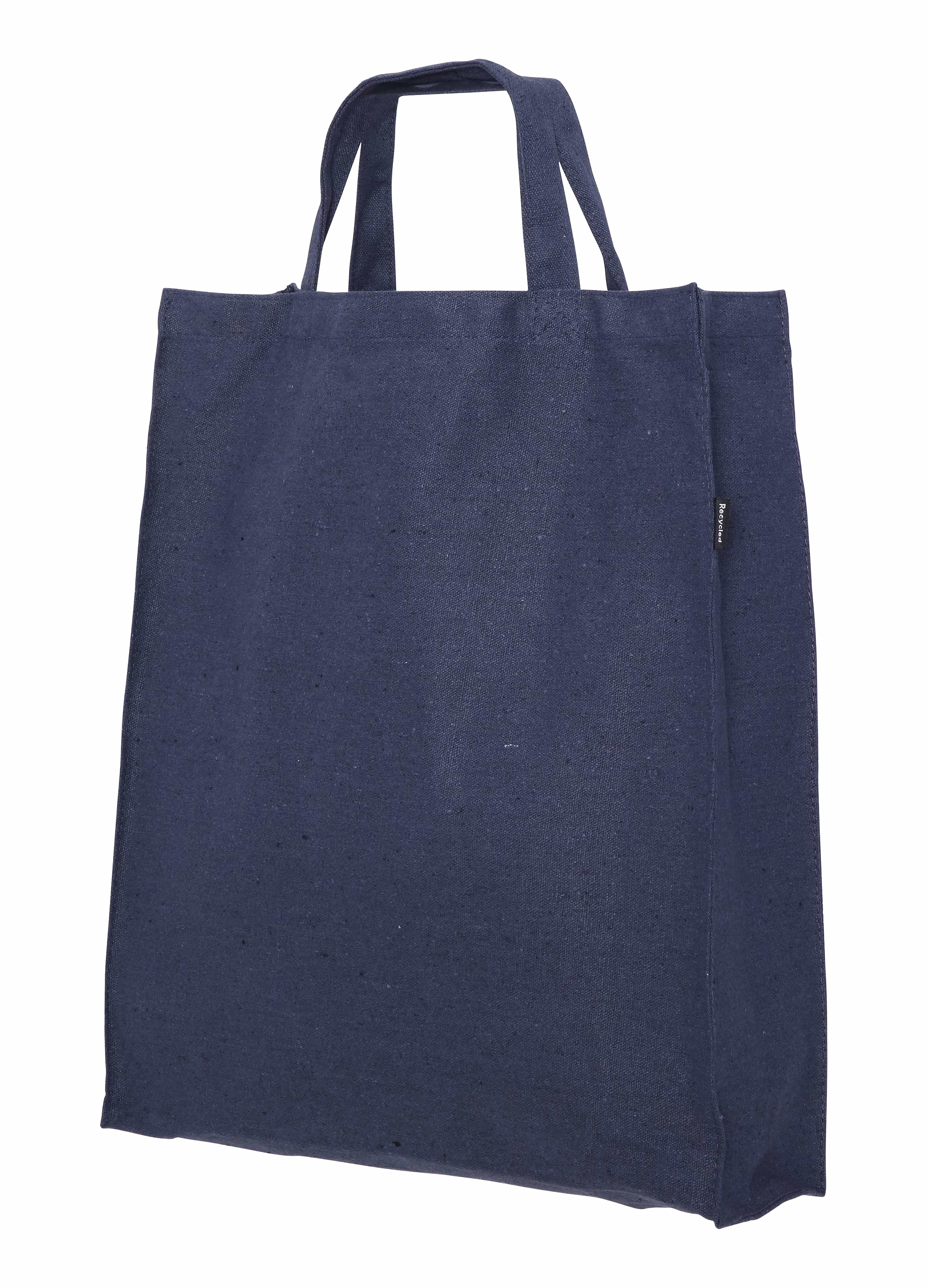 Mulepose i 100% bomuld - Navy