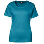 ID Interlock T-shirt Dame - Turkis